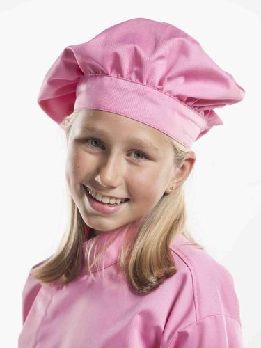 360 Junior Chef Pink hoofddeksel kids
